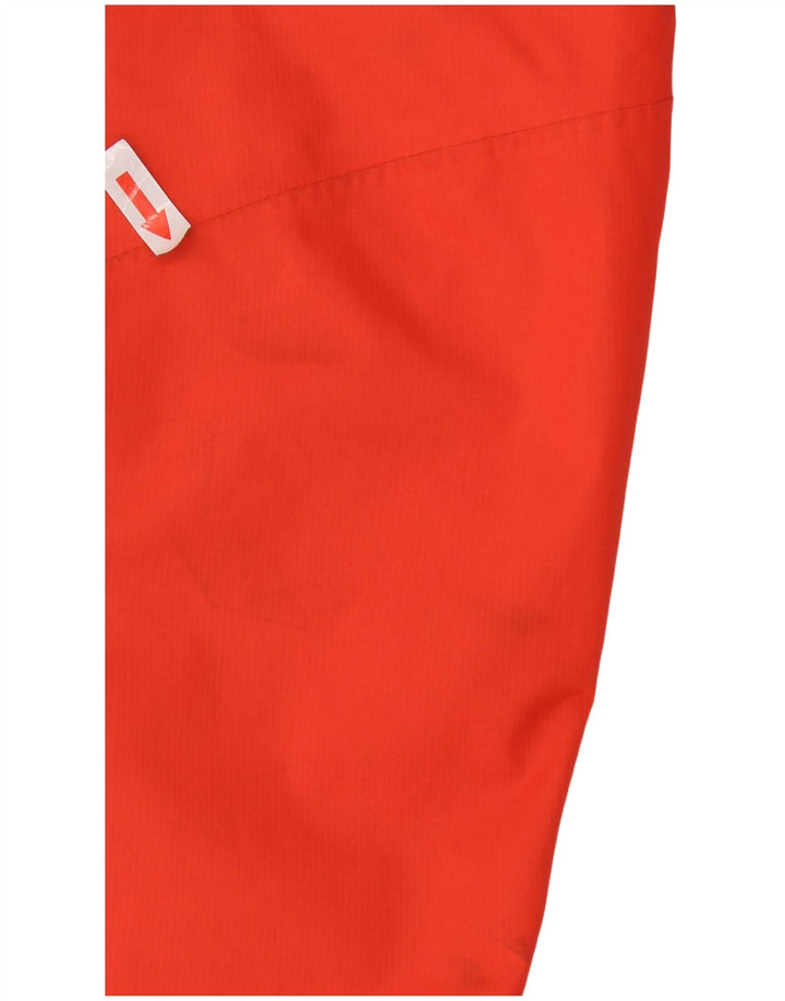 Jaqueta de chuva com capuz feminina The North Face UK 14 poliéster laranja médio