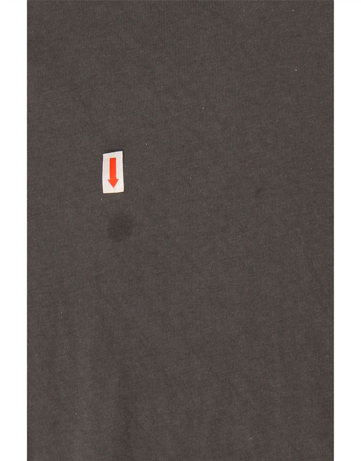 Camiseta masculina J. CREW Top XL algodão cinza