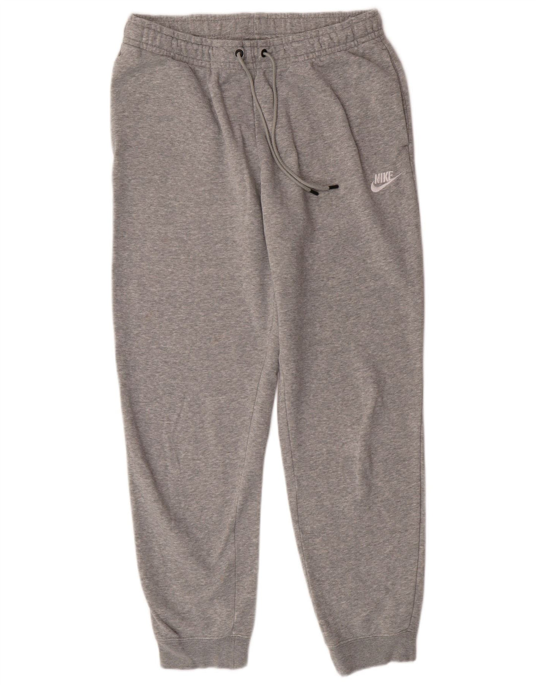 Calça de treino feminina Nike Joggers UK 14 médio cinza algodão