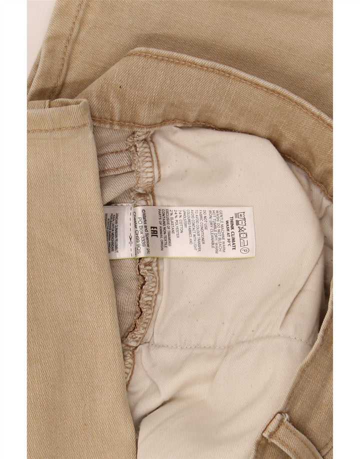 Jeans Marks & Spencer masculino regular fit reto W30 L29 algodão bege