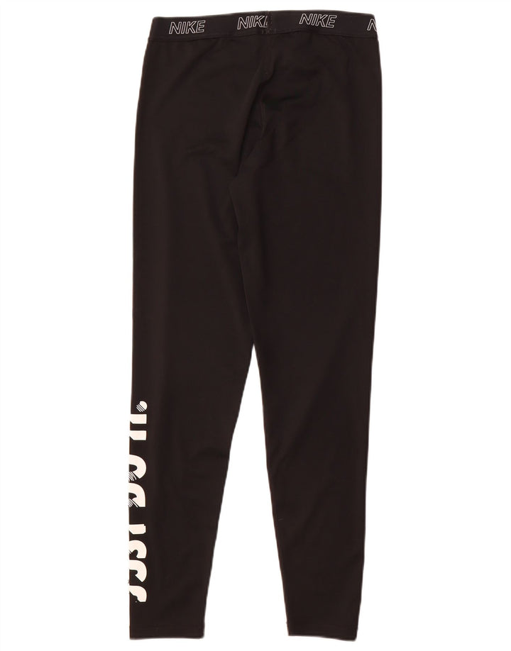 Leggings Nike Dri Fit Graphic UK 14 Grande Poliéster Preto
