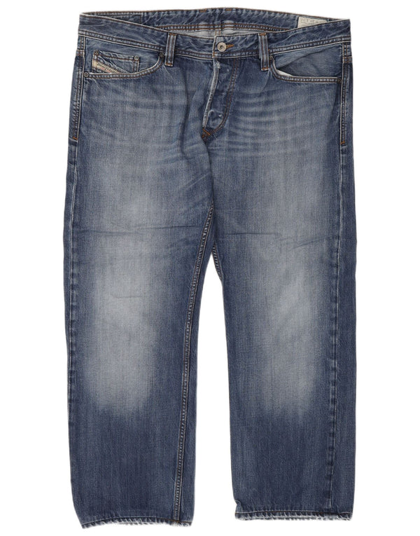 DIESEL Mens Viker Regular Straight Jeans W38 L27 Blue