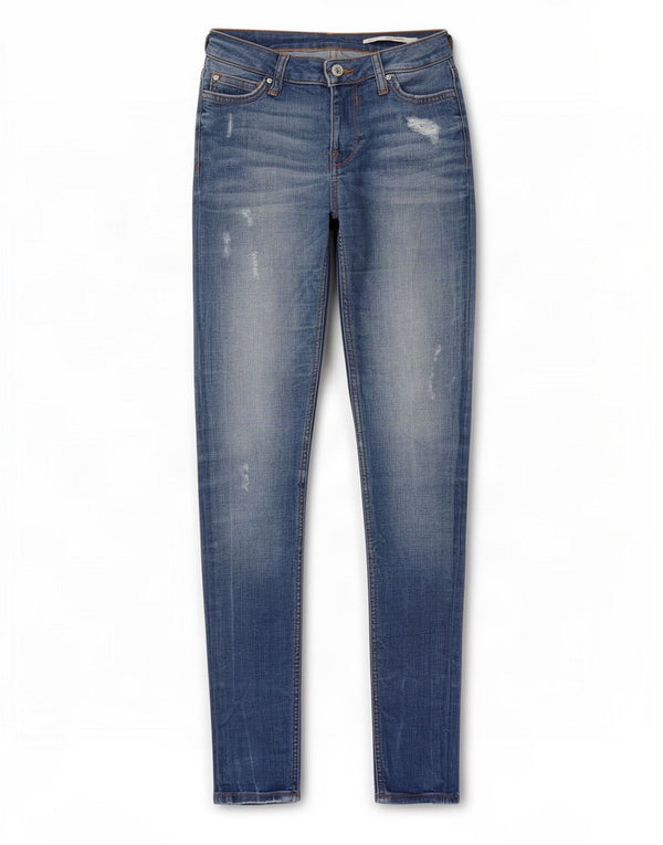 Zara Jeans Slim Feminino EU 34 2XS W24 L30 Azul