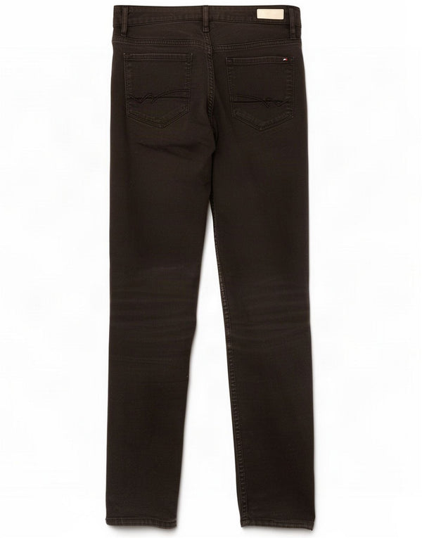 Tommy Hilfiger Womens Milan RW Slim Jeans US 4 Small W28 L26 Algodão Preto