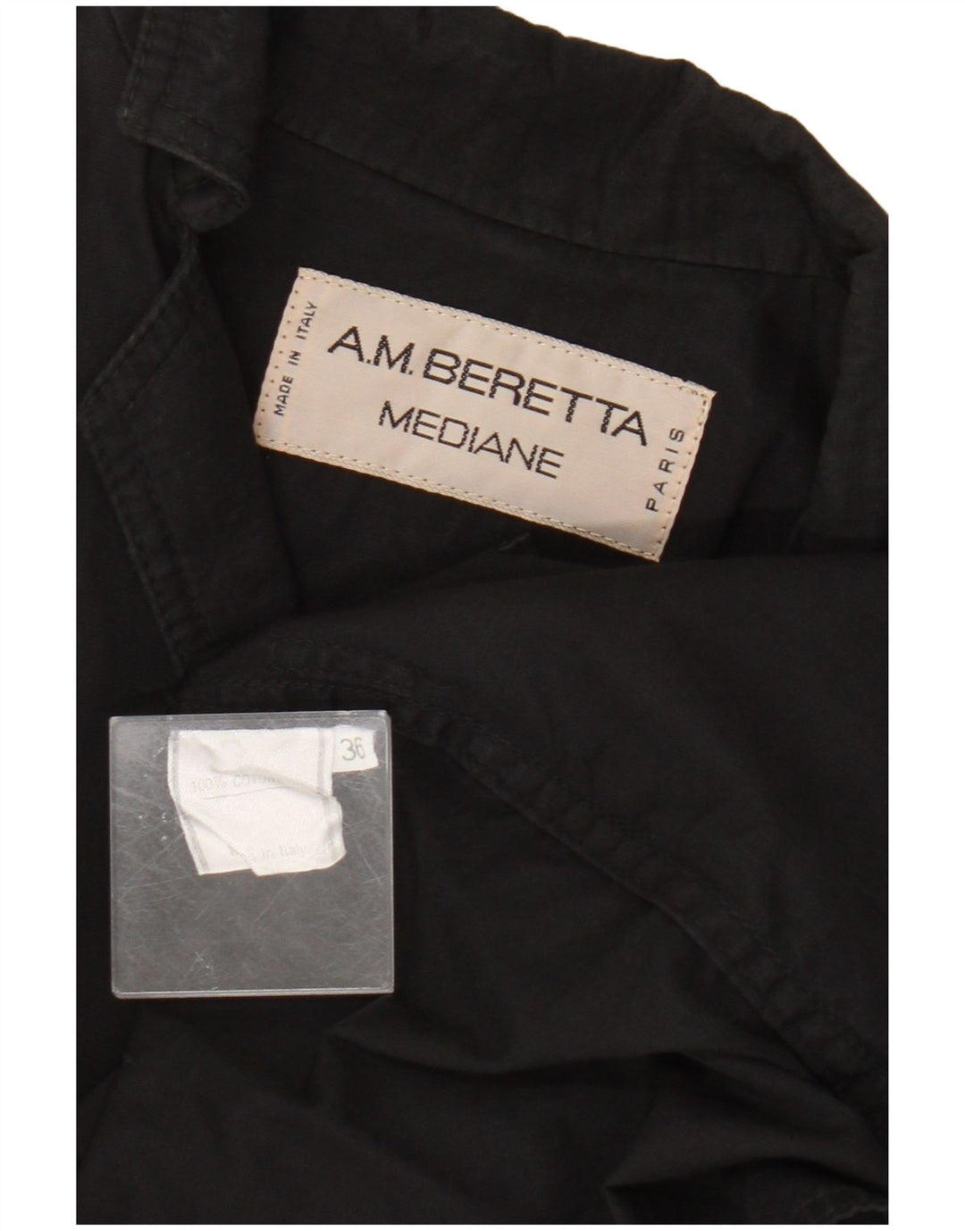 Anne Marie Beretta Jaqueta blazer feminina oversized IT 36 XS preta