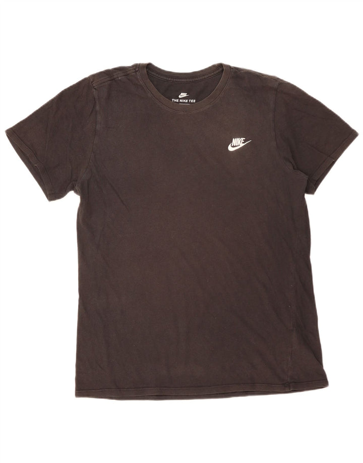 Camiseta masculina Nike Athletic Cut Top médio algodão preto