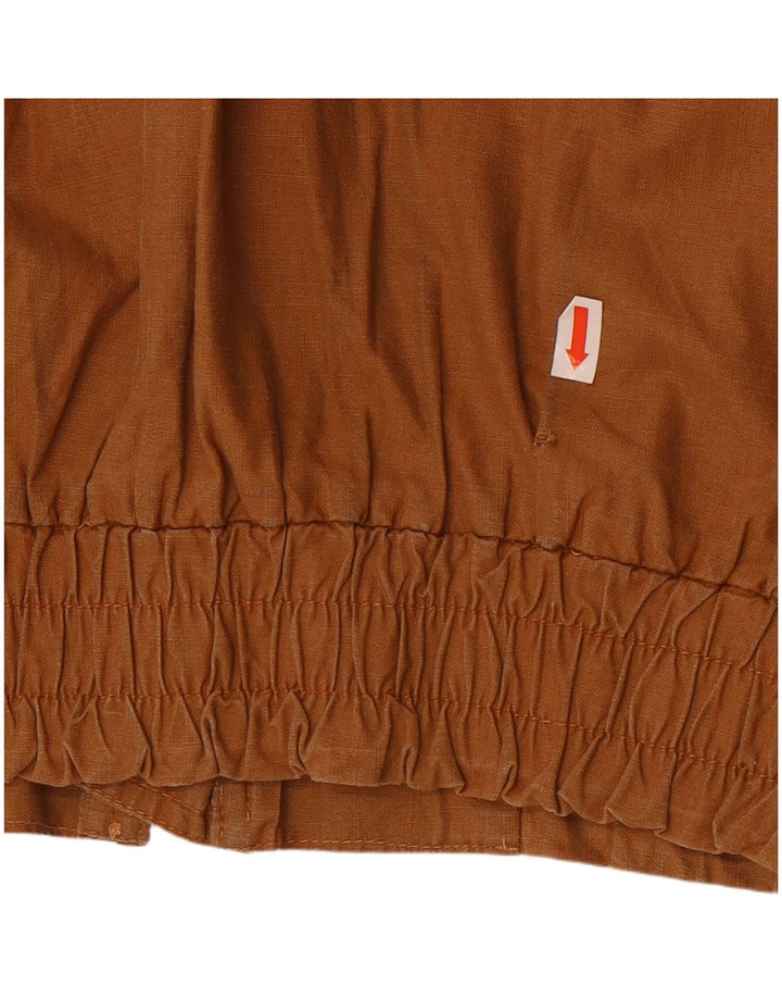 Jaqueta bomber feminina vintage IT 44 marrom médio