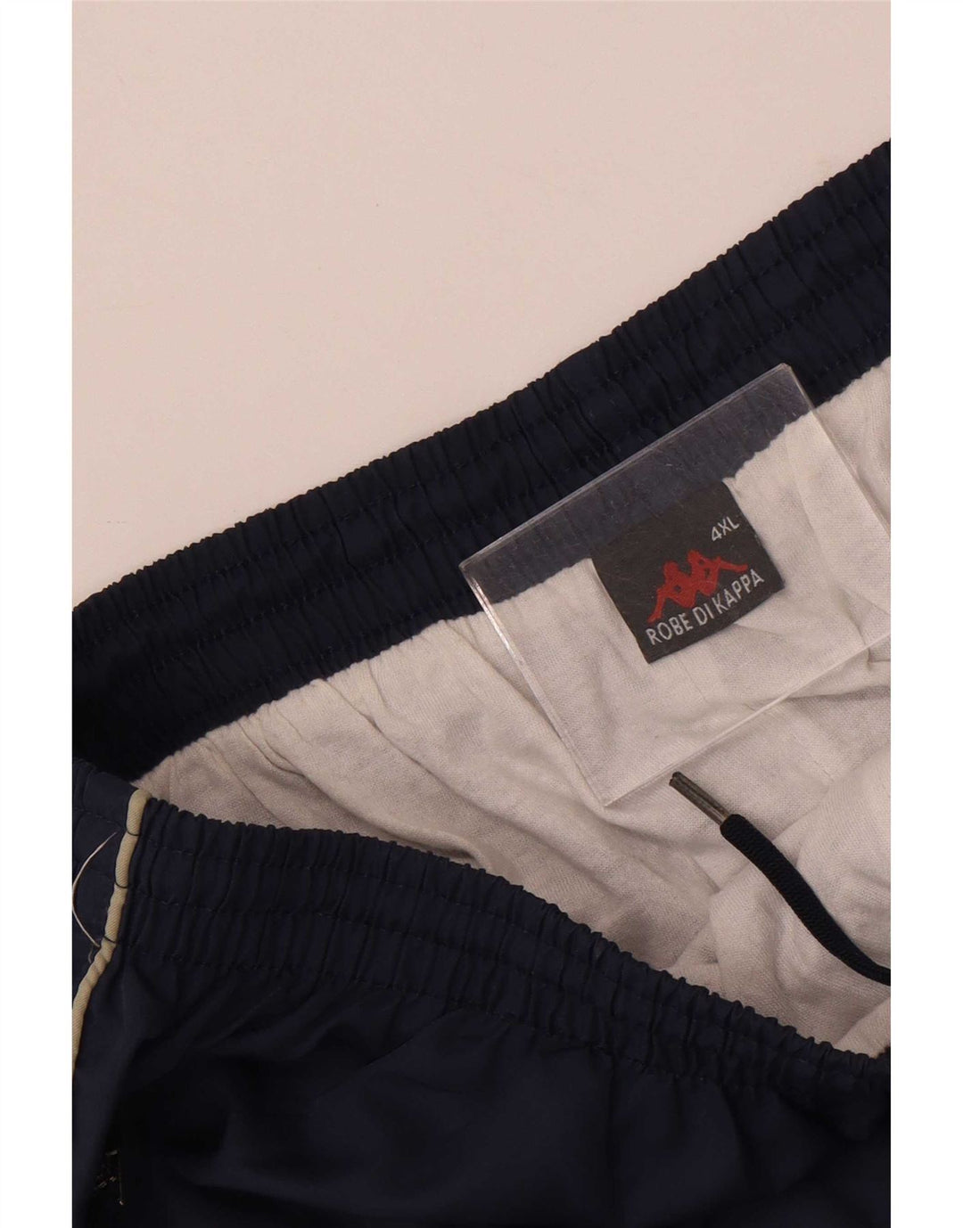Calça de treino masculina Kappa 4XL poliéster azul marinho