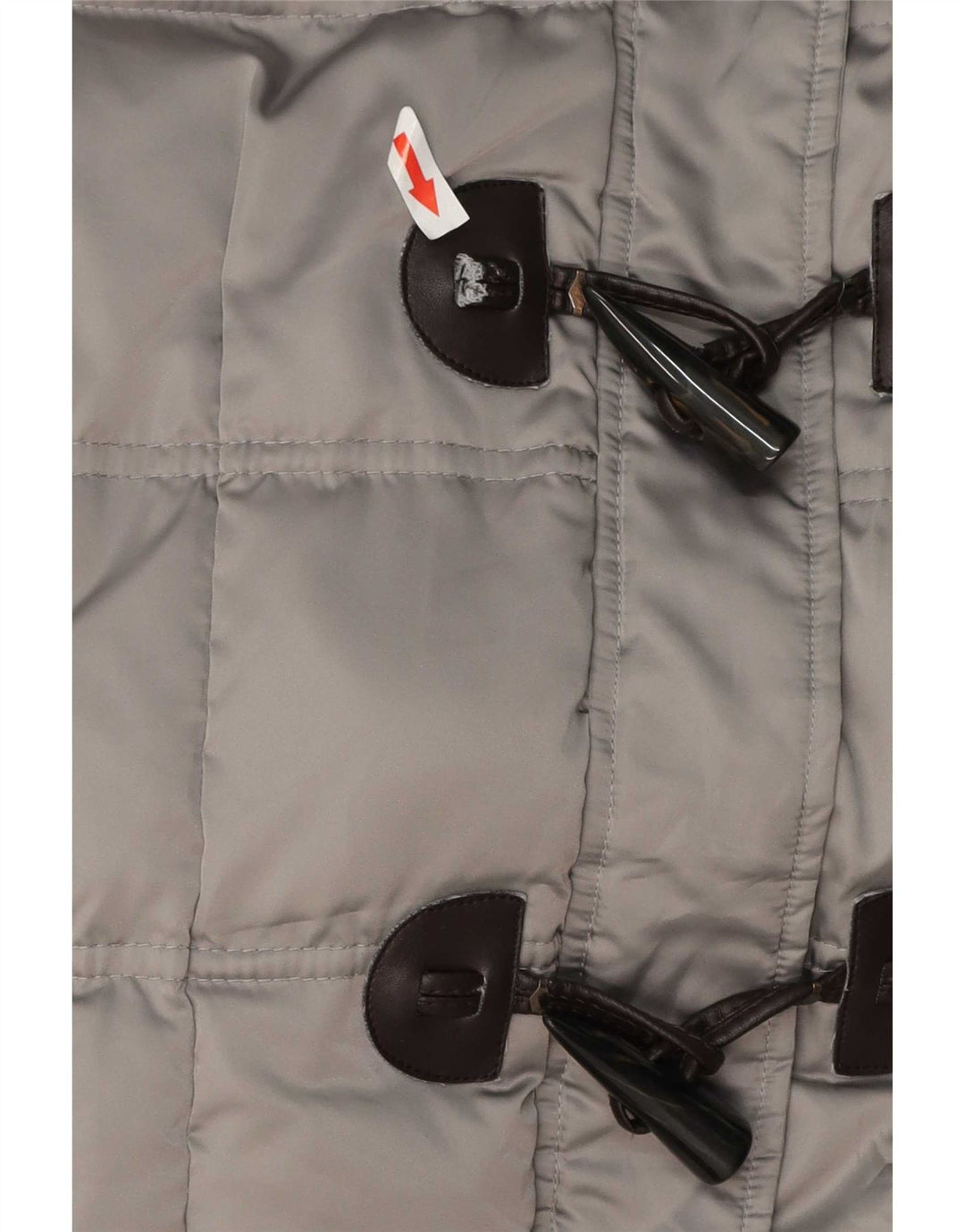 Casaco acolchoado com capuz feminino Champion UK 20 2XL cinza poliéster