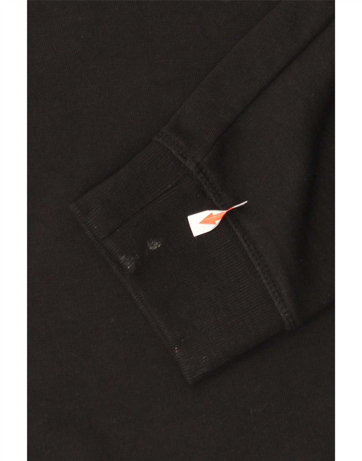 Ted Baker moletom gráfico masculino tamanho 4 grande algodão preto