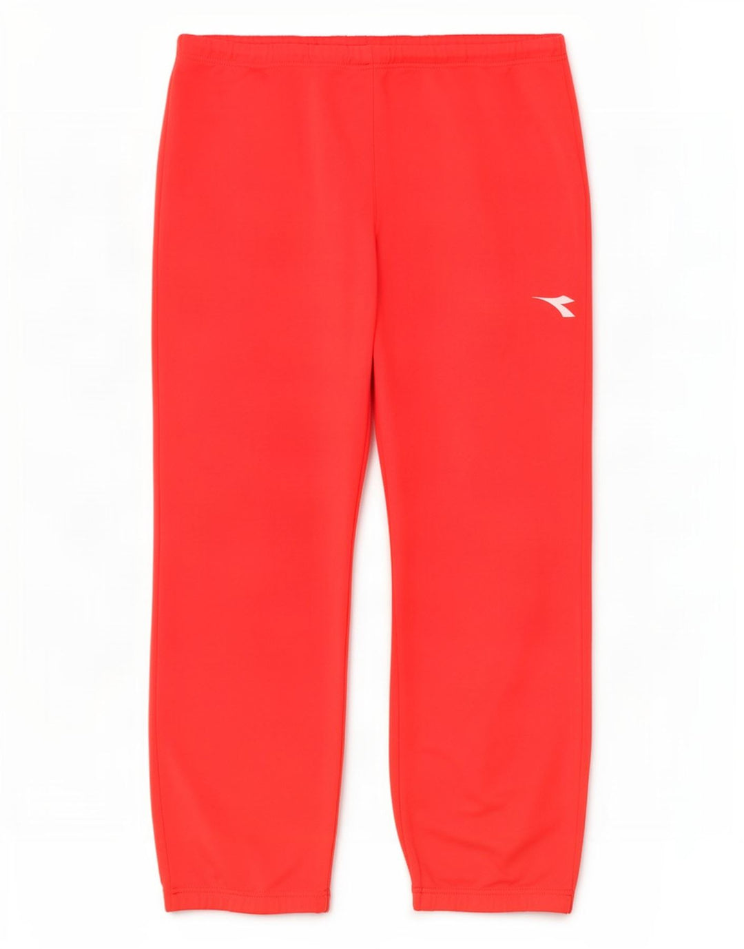 Calça de treino masculina Diadora Joggers poliéster vermelho médio