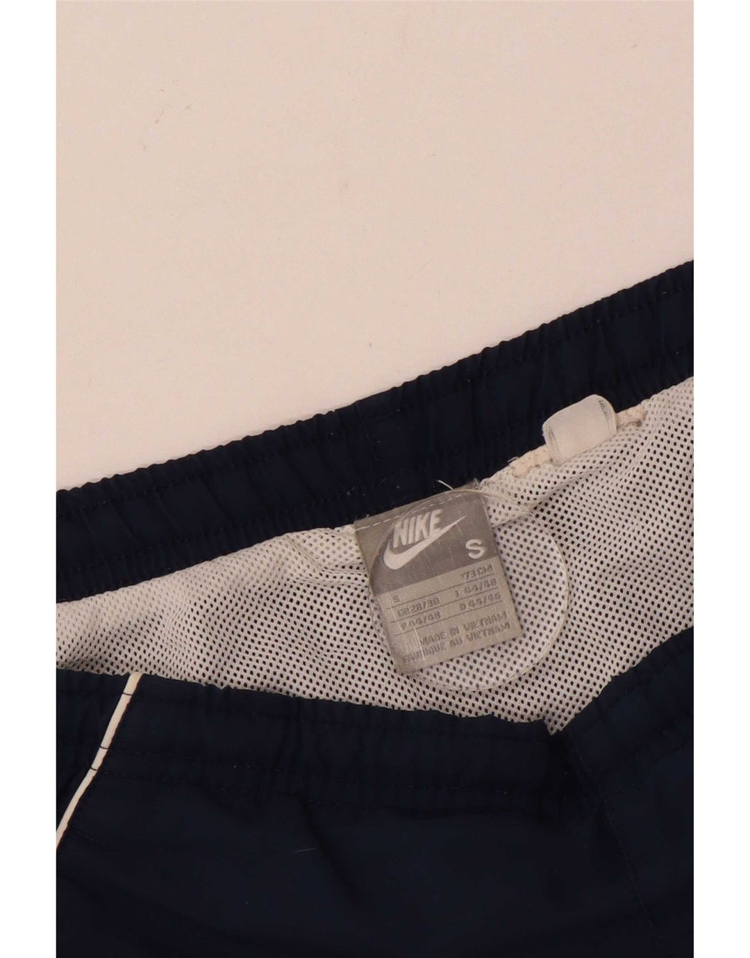 Shorts de natação masculino Nike pequeno azul marinho