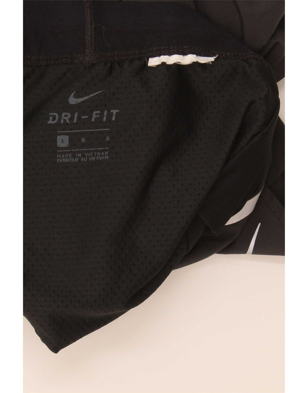 Shorts esportivos masculinos Nike Dri Fit grandes pretos