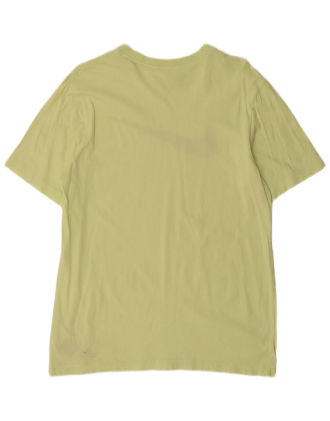 Camiseta Nike masculina gráfica Top médio algodão verde