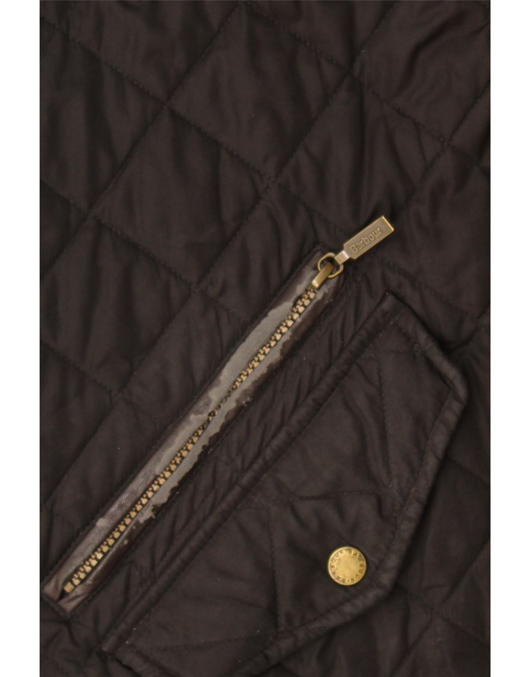 Jaqueta acolchoada masculina Barbour UK 38 médio preto