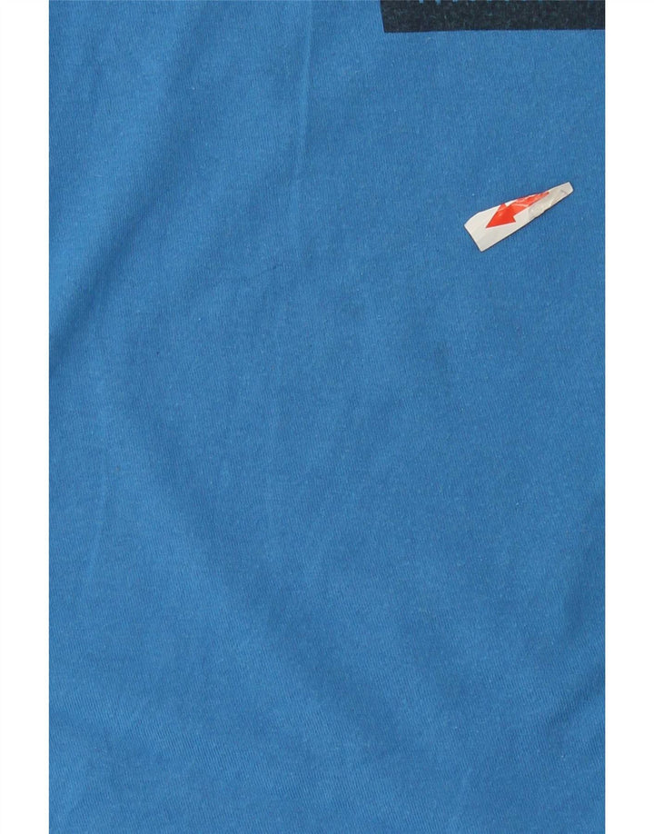 Camiseta Nike Masculina Athletic Cut Graphic Top Grande Azul