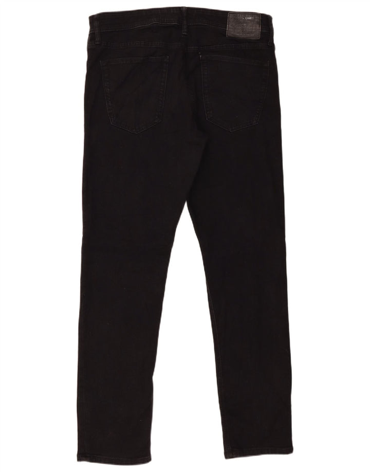 Jeans masculinos Jack & Jones Slim W34 L32 algodão preto