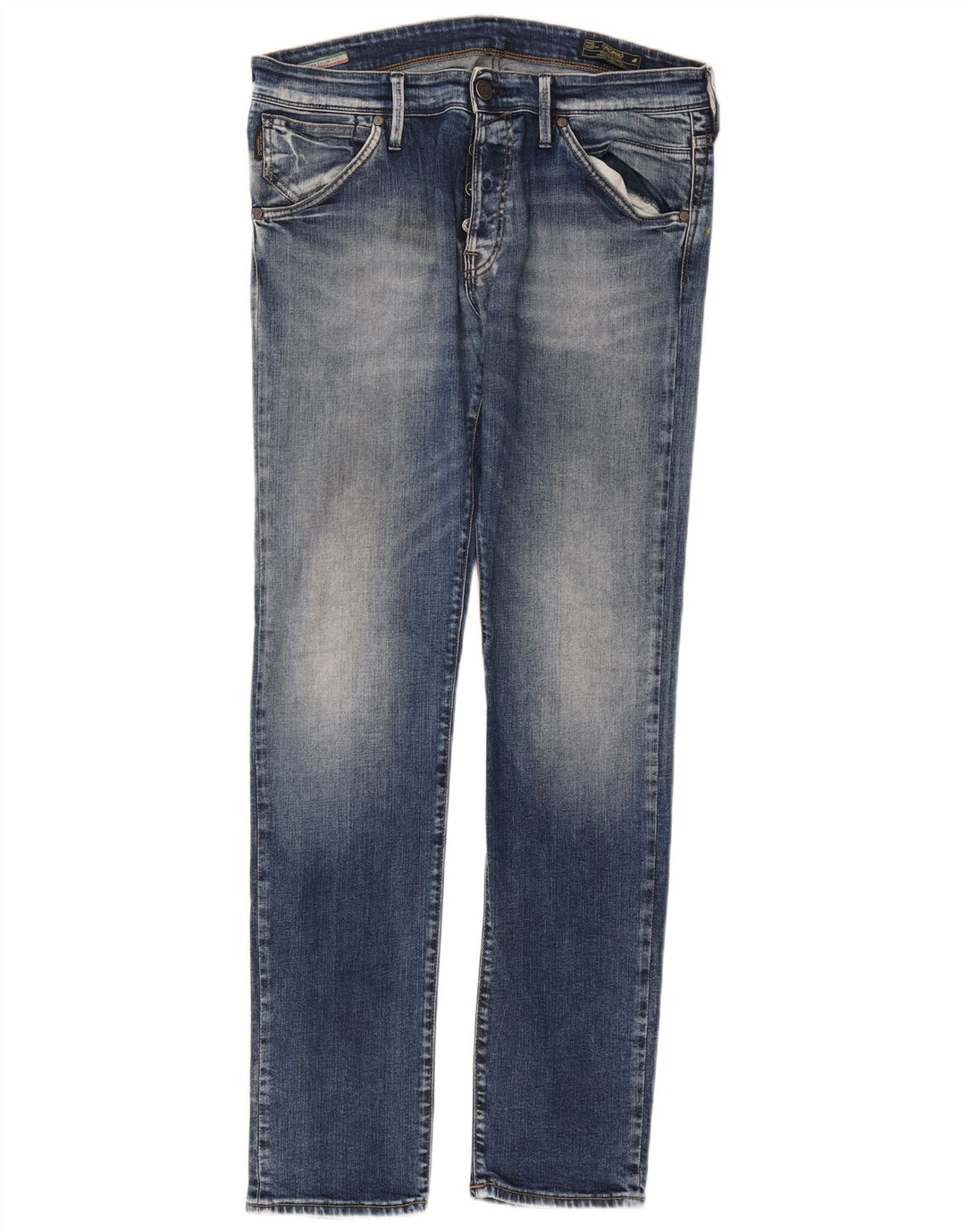 Jack & Jones Mens Jeans Slim W36 L33 Azul