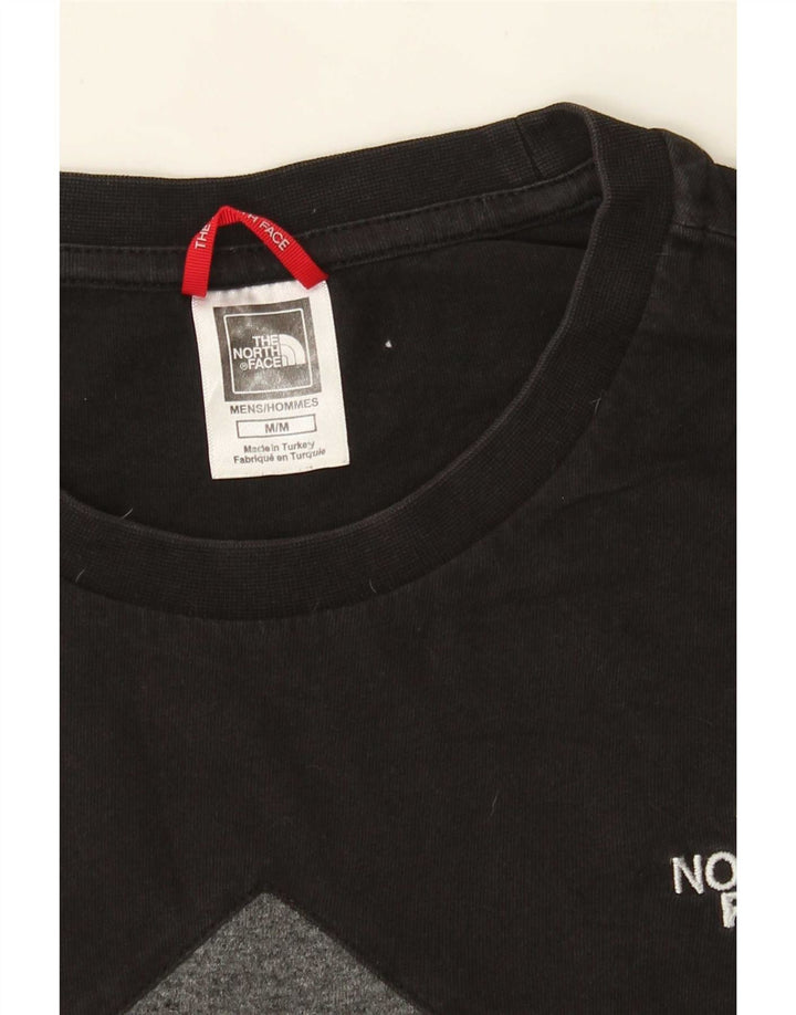 Camiseta masculina The North Face Top cinza médio colorblock