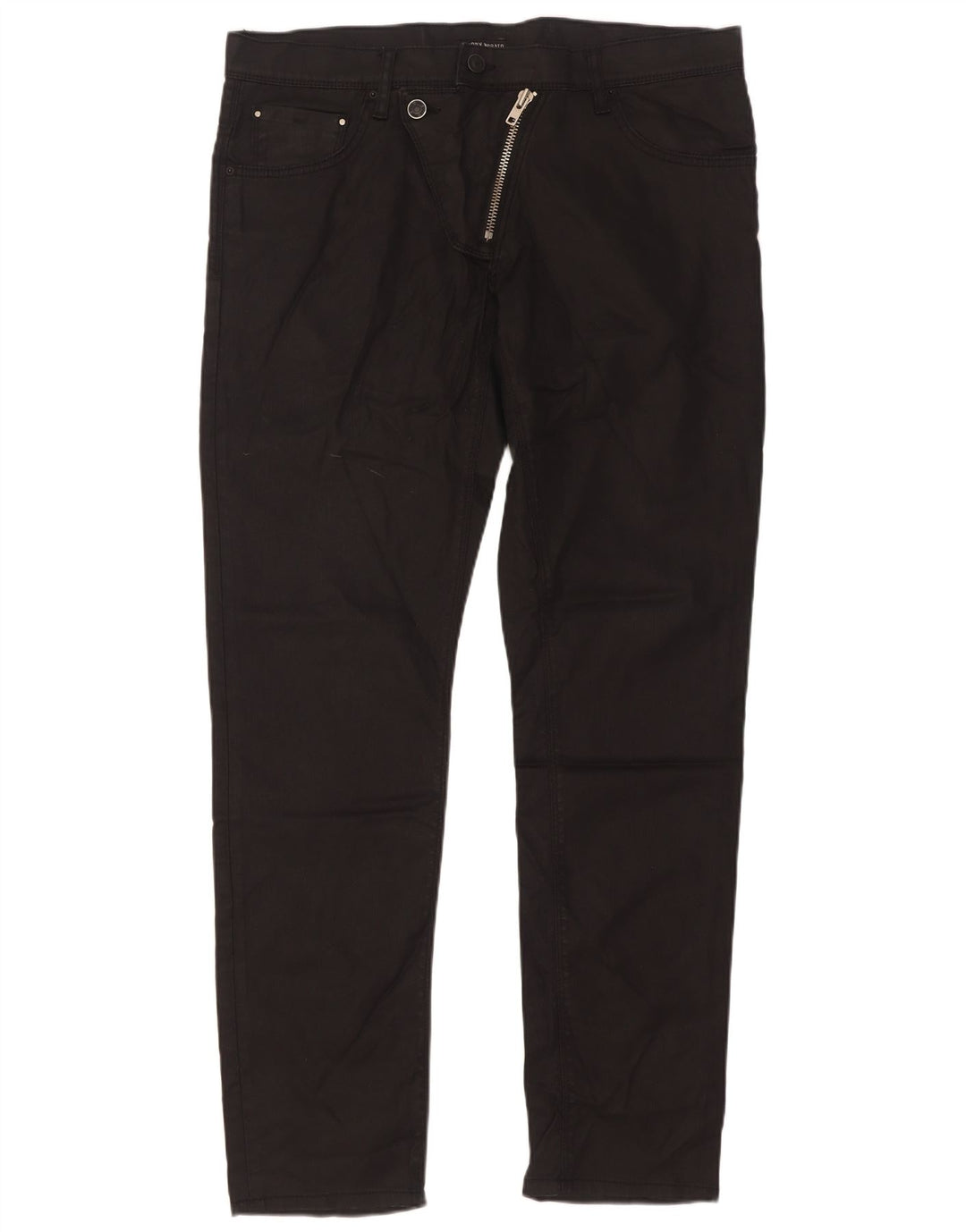 Antony Morato Mens Slim Jeans W36 L33 Algodão Preto