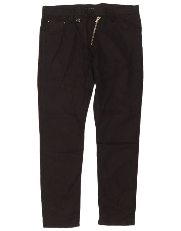 Antony Morato Mens Slim Jeans W36 L33 Algodão Preto