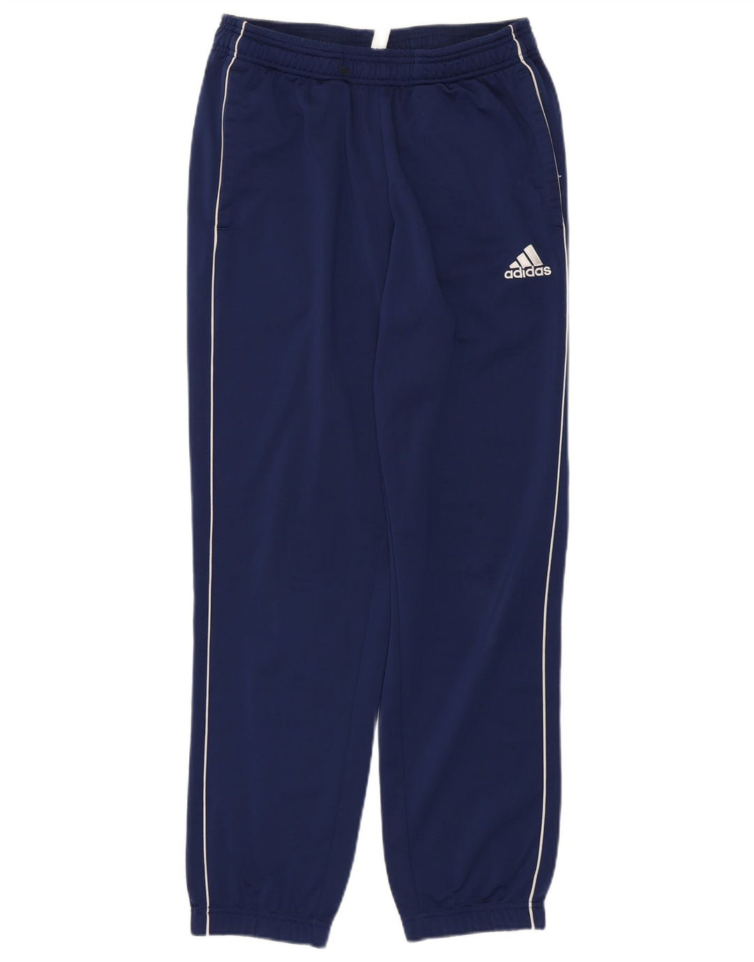 ADIDAS Mens Calças de treino Joggers Médio Azul Marinho Poliéster