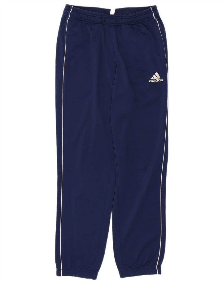 ADIDAS Mens Calças de treino Joggers Médio Azul Marinho Poliéster