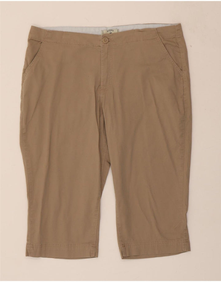 LEE Womens Riders Bermuda Shorts US 16 2XL W38  Beige Cotton Vintage Lee and Second-Hand Lee from Messina Hembry 