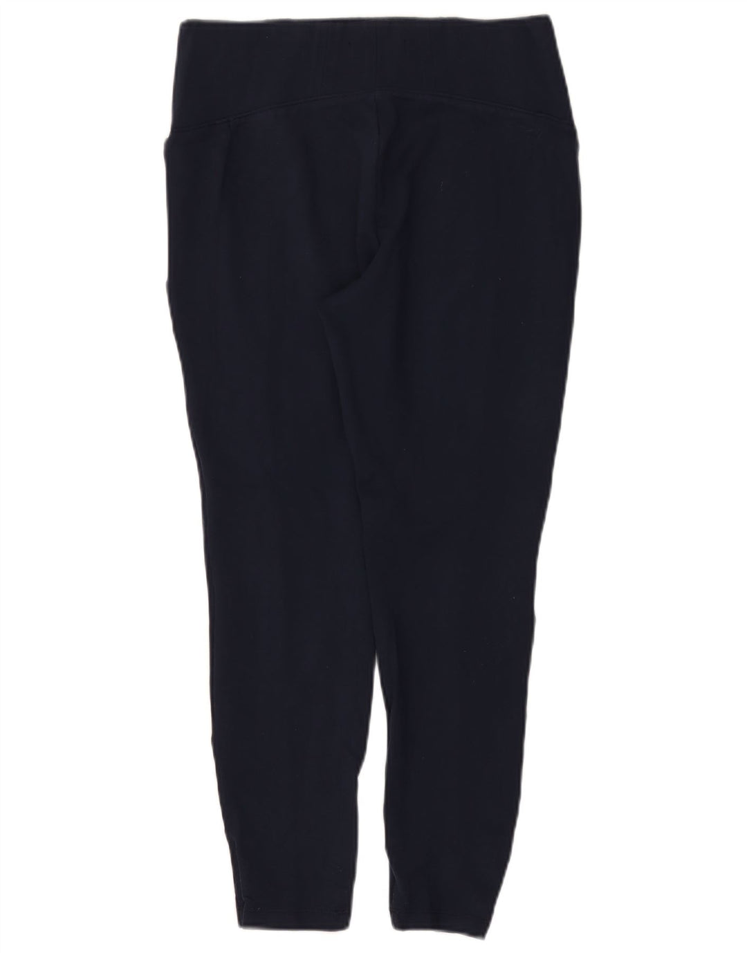 Leggings femininos Marks & Spencer UK 14 grandes viscose azul marinho