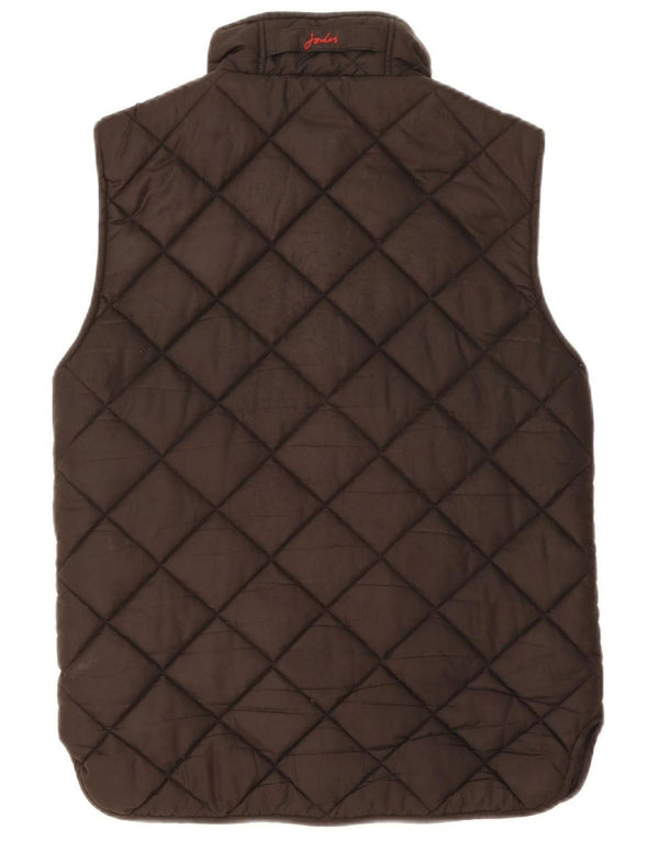Joules Mens Colete Acolchoado UK 36 Pequeno Poliéster Preto