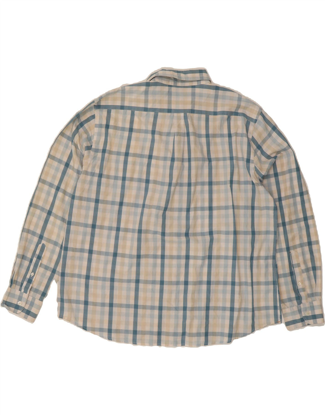 BRADDOCK Mens Shirt 2XL Multicoloured Check Cotton Vintage Braddock and Second-Hand Braddock from Messina Hembry 