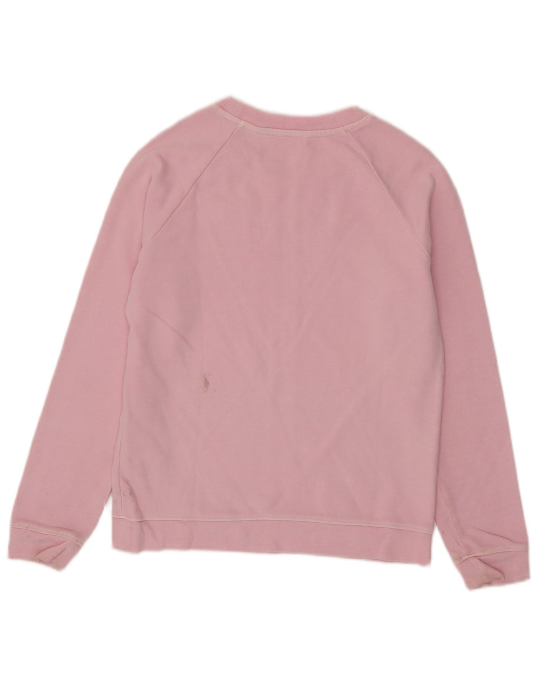 Moletom feminino LEVI'S com ajuste solto, suéter UK 2 2XS algodão rosa