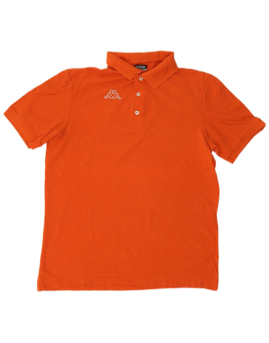 Camisa polo masculina Kappa grande laranja