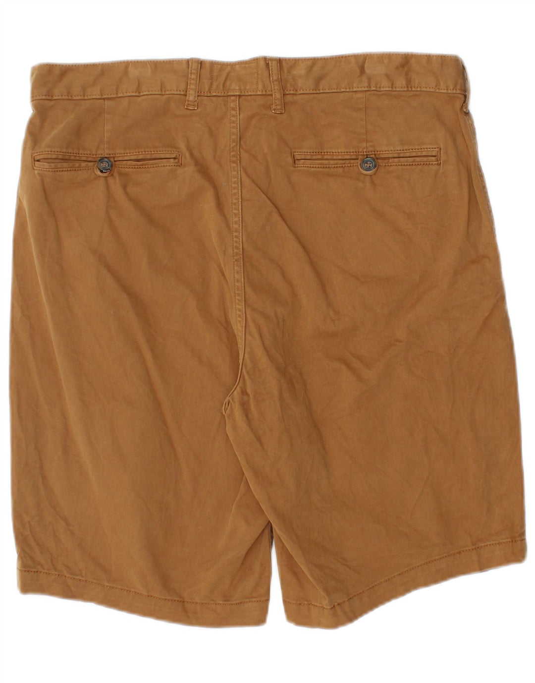 WHITE STUFF Mens Chino Shorts W34 Grande Algodão Bege