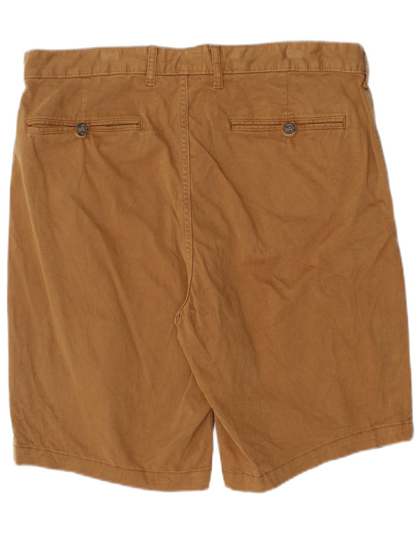 WHITE STUFF Mens Chino Shorts W34 Grande Algodão Bege