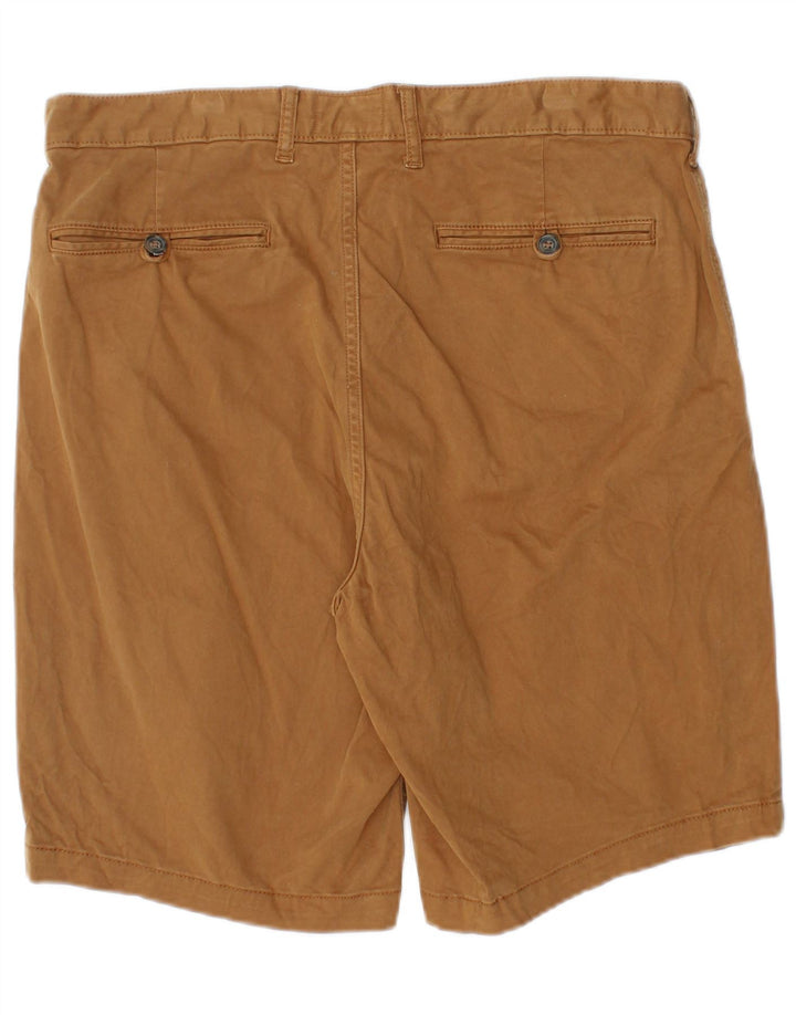 WHITE STUFF Mens Chino Shorts W34 Grande Algodão Bege