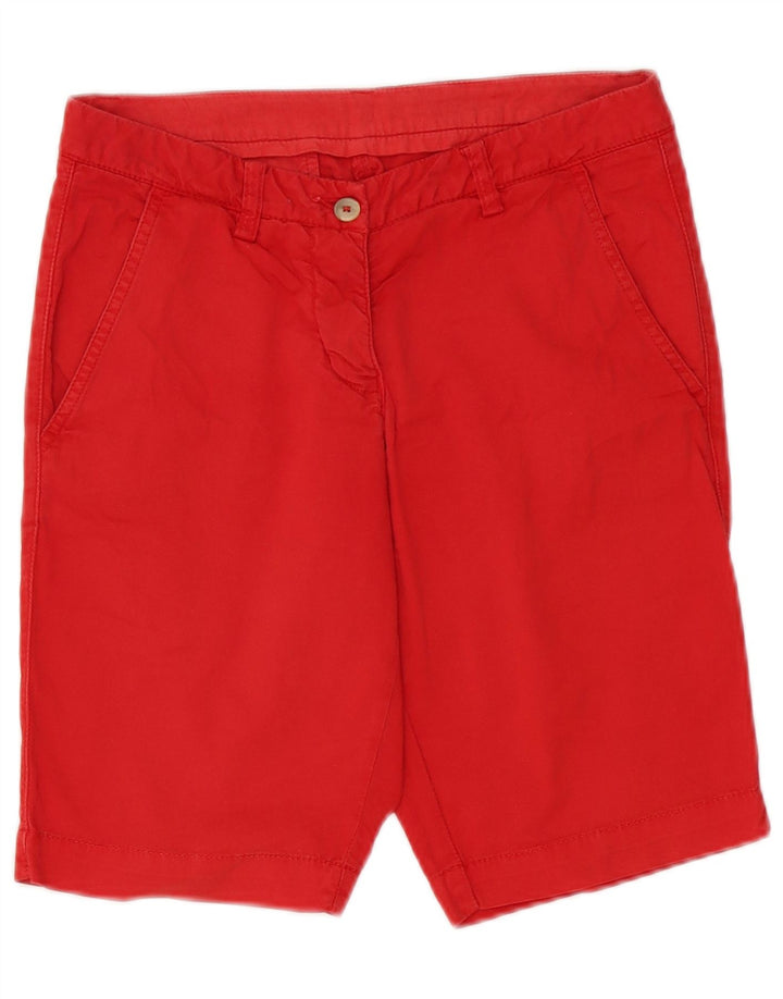 Kappa Womens Chino Shorts EU 38 Médio W28 Algodão Vermelho