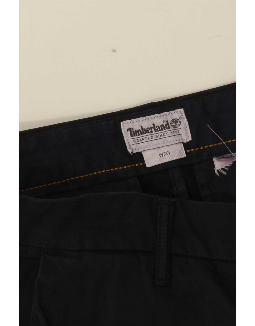 Calças cargo slim masculinas Timberland W30 L28 azul marinho