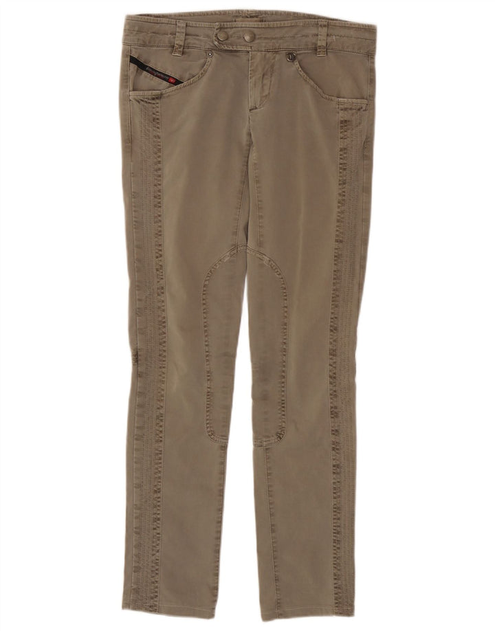 Diesel Calça Feminina Slim Casual W27 L30 Cinza