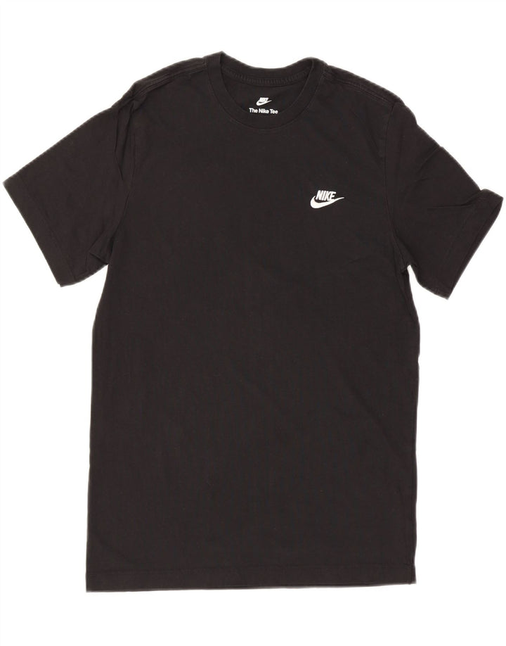 Camiseta masculina NIKE Top médio algodão preto