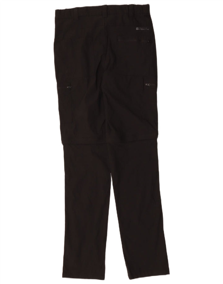 Calça cargo reta masculina Mountain Warehouse W30 L33 nylon preto