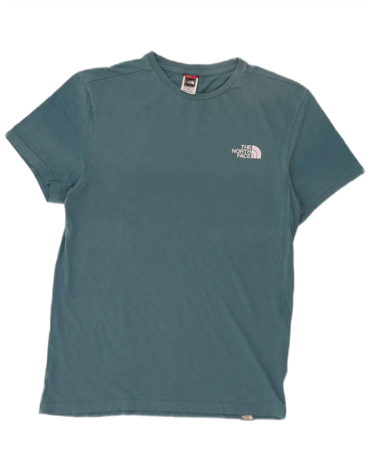 The North Face Camiseta Masculina Top Pequeno Algodão Azul