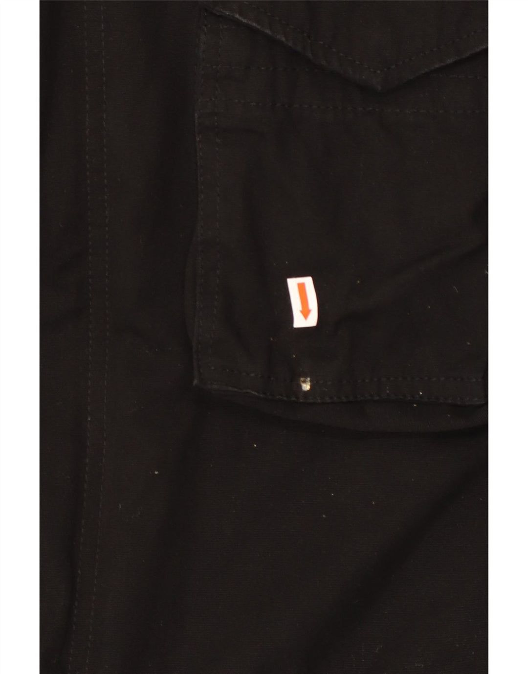 Jaqueta militar masculina com capuz gráfico BRANDIT Reino Unido 40 poliéster preto grande