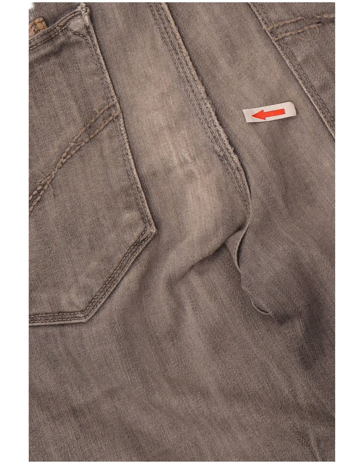 ALVIERO MARTINI Jeans Slim Masculino W33 L31 Algodão Cinza