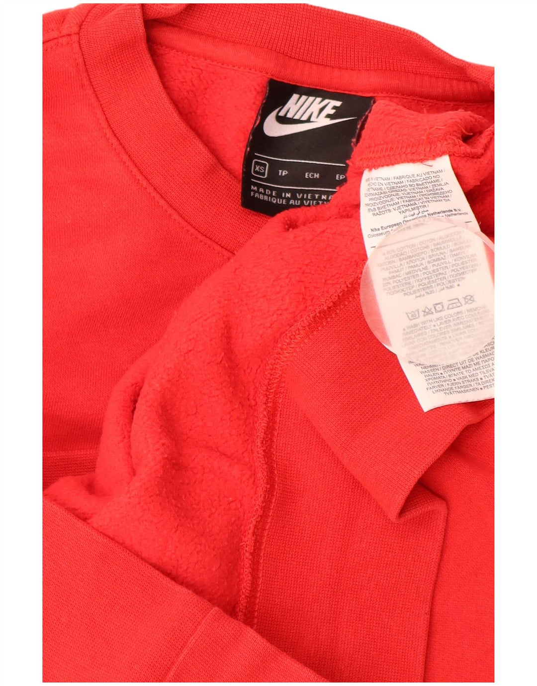 Moletom masculino NIKE Jumper XS vermelho algodão