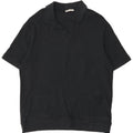 Camisa polo masculina Zara XL algodão preto