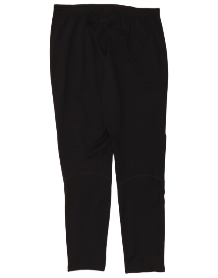 Calça de treino masculina Nike Dri Fit XL preta colorblock poliéster