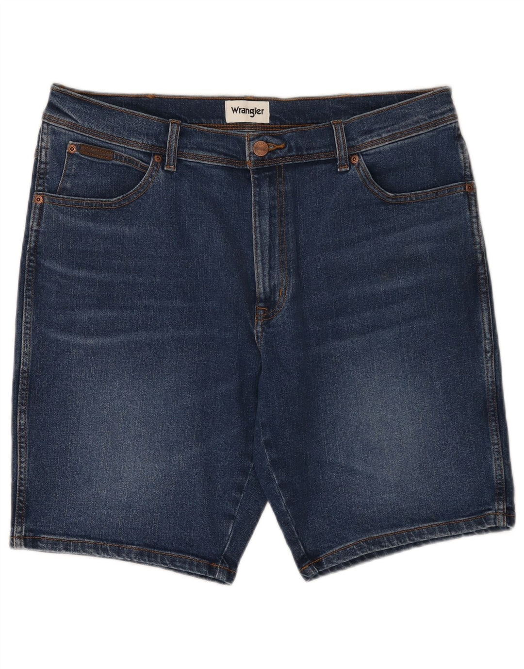 Shorts jeans masculino Wrangler W36 grande algodão azul marinho
