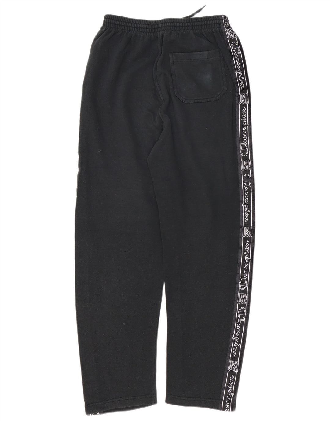 Calça de treino masculina CHAMPION de algodão preto médio