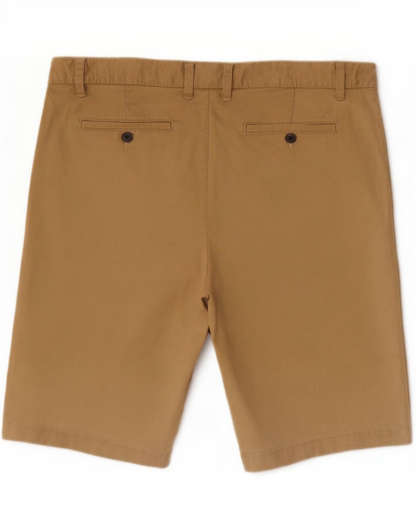 Jack Wills Mens Slim Fit Chino Shorts W34 Grande Algodão Bege
